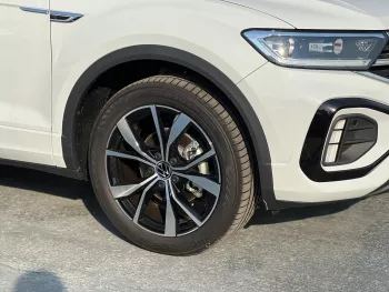 Volkswagen T-ROC 1.5L Engine 2024 Model Year White Color Exterior