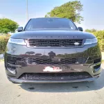 RANGE ROVER SPORT 2023 MODEL YEAR 3.0L V6 BLACK COLOR EXTERIOR - Thumbnail 1