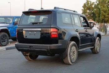 TOYOTA PRADO 250 2024 MODEL YEAR 2.8L TURBO DIESEL BLACK COLOR