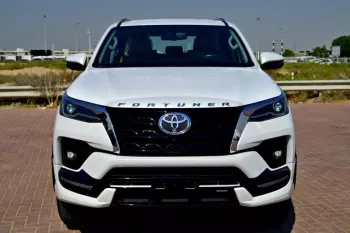 TOYOTA FORTUNER VXR+ 2025 MODEL YEAR V6 4.0L PETROL WHITE COLOR