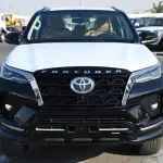 2025 MODEL TOYOTA FORTUNER VXR+ V6 4.0L PETROL BLACK COLOR - Thumbnail 1