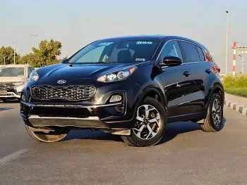 KIA SPORTAGE LX 2020 MODEL YEAR 2.4L V4 AWD BLACK COLOR EXTERIOR