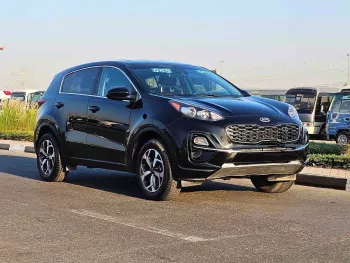 KIA SPORTAGE LX 2020 MODEL YEAR 2.4L V4 AWD BLACK COLOR EXTERIOR