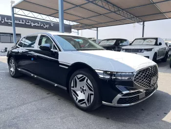 Genesis G90 2025 Model Year Long Wheel Base Limousine Black Color