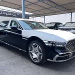 Genesis G90 2025 Model Year Long Wheel Base Limousine Black Color - Thumbnail 3
