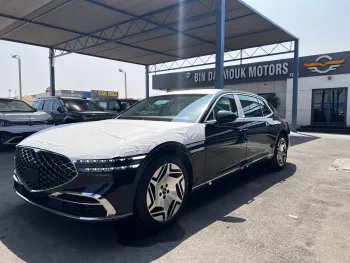 Genesis G90 2025 Model Year Long Wheel Base Limousine Black Color