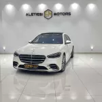 MERCEDES BENZ S580 2022 MODEL YEAR WHITE COLOR EXTERIOR - Thumbnail 3