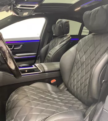 MERCEDES BENZ S580 2022 MODEL YEAR WHITE COLOR EXTERIOR