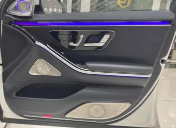 MERCEDES BENZ S580 2022 MODEL YEAR WHITE COLOR EXTERIOR