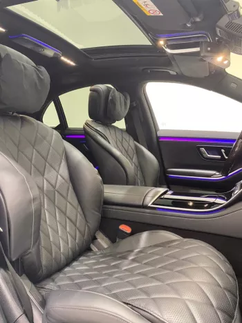 MERCEDES BENZ S580 2022 MODEL YEAR WHITE COLOR EXTERIOR