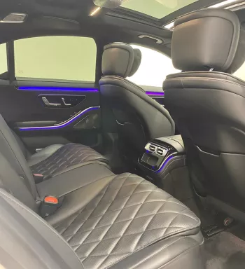 MERCEDES BENZ S580 2022 MODEL YEAR WHITE COLOR EXTERIOR