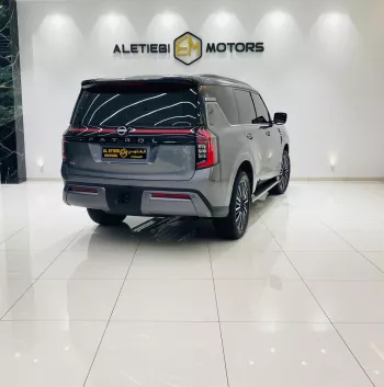 NISSAN PATROL PLATINUM 2025 MODEL YEAR GRAY COLOR WARRANTY AVAILABLE