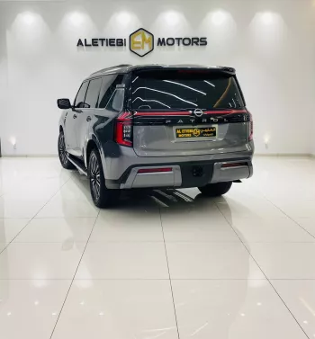 NISSAN PATROL PLATINUM 2025 MODEL YEAR GRAY COLOR WARRANTY AVAILABLE