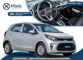 KIA PICANTO 1.2L PETROL 2023 MODEL YEAR SPARKILING SILVER COLOR