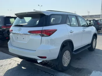 Toyota Fortuner 2.4L Diesel 2024 Model Year GCC Specs White Color Exterior
