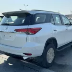 Toyota Fortuner 2.4L Diesel 2024 Model Year GCC Specs White Color Exterior - Thumbnail 4