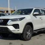 Toyota Fortuner 2.4L Diesel 2024 Model Year GCC Specs White Color Exterior - Thumbnail 2