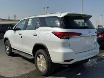 Toyota Fortuner 2.4L Diesel 2024 Model Year GCC Specs White Color Exterior