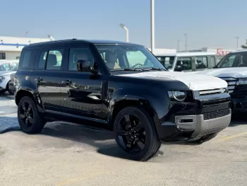 Land Rover Defender HSE Dynamic 2025 Model Year Petrol Santorini Black Color