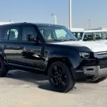Land Rover Defender HSE Dynamic 2025 Model Year Petrol Santorini Black Color - Thumbnail 1