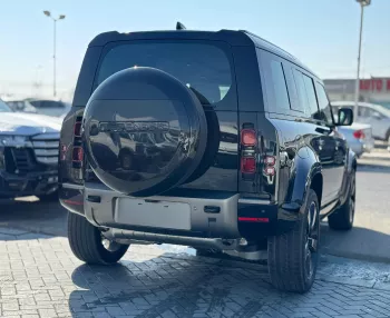 Land Rover Defender HSE Dynamic 2025 Model Year Petrol Santorini Black Color