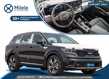 KIA SORENTO 2.5L PETROL 2023 MODEL YEAR COLOR BLACK EXTERIOR