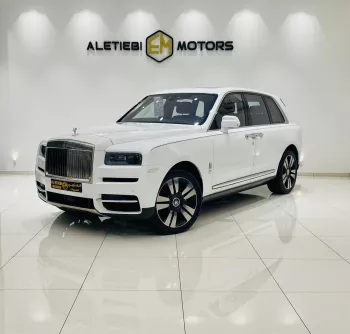 ROLLS ROYCE CULLINAN 2019 MODEL YEAR WHITE COLOR EXTERIOR