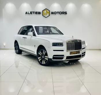 ROLLS ROYCE CULLINAN 2019 MODEL YEAR WHITE COLOR EXTERIOR