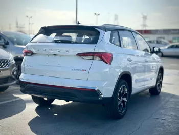 Skoda Kamiq GT 1.5L Petrol FWD 2024 Model Year White Color Exterior