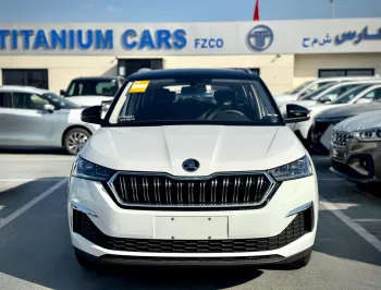 Skoda Kamiq GT 1.5L Petrol FWD 2024 Model Year White Color Exterior
