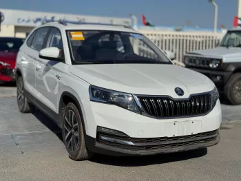 Skoda Kamiq Comfort 1.5L Petrol FWD 2024 Model Year White Color Exterior