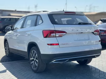 Skoda Kamiq Comfort 1.5L Petrol FWD 2024 Model Year White Color Exterior