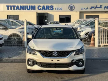 Suzuki Baleno GLX 1.5L Petrol GCC Specs 2025 Model Year White Color