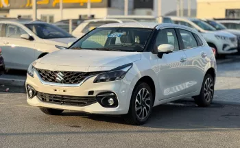 Suzuki Baleno GLX 1.5L Petrol GCC Specs 2025 Model Year White Color