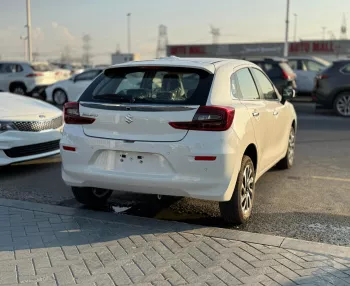 Suzuki Baleno GLX 1.5L Petrol GCC Specs 2025 Model Year White Color