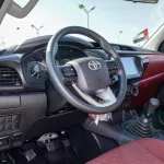 TOYOTA HILUX 2.7L PETROL SINGLE CAB 2025 MODEL YEAR WHITE COLOR - Thumbnail 8