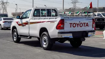 TOYOTA HILUX 2.7L PETROL SINGLE CAB 2025 MODEL YEAR WHITE COLOR