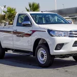 TOYOTA HILUX 2.7L PETROL SINGLE CAB 2025 MODEL YEAR WHITE COLOR - Thumbnail 3