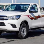 TOYOTA HILUX 2.7L PETROL SINGLE CAB 2025 MODEL YEAR WHITE COLOR - Thumbnail 1