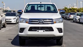 TOYOTA HILUX 2.7L PETROL SINGLE CAB 2025 MODEL YEAR WHITE COLOR