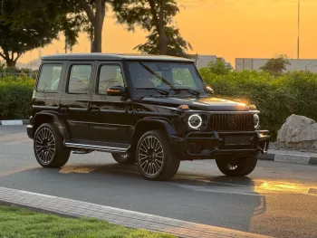 Mercedes-Benz G63 2025 Model Year Black Color Exterior GCC Specs