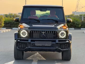 Mercedes-Benz G63 2025 Model Year Black Color Exterior GCC Specs