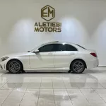 MERCEDES BENZ C300 2019 MODEL YEAR WHITE COLOR GCC SPECS - Thumbnail 4
