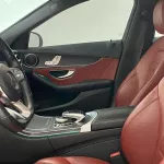 MERCEDES BENZ C300 2019 MODEL YEAR WHITE COLOR GCC SPECS - Thumbnail 8