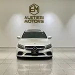MERCEDES BENZ C300 2019 MODEL YEAR WHITE COLOR GCC SPECS - Thumbnail 3