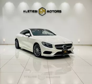 MERCEDES BENZ S 550 4MATlC 2017 MODEL YEAR WHITE COLOR EXTRERIOR