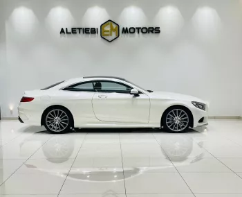 MERCEDES BENZ S 550 4MATlC 2017 MODEL YEAR WHITE COLOR EXTRERIOR