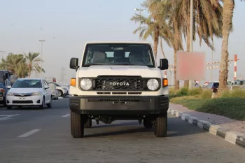 TOYOTA LAND CRUISER LC 76 2024 MODEL YEAR DIESEL LX WHITE COLOR