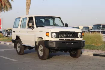 TOYOTA LAND CRUISER LC 76 2024 MODEL YEAR DIESEL LX WHITE COLOR