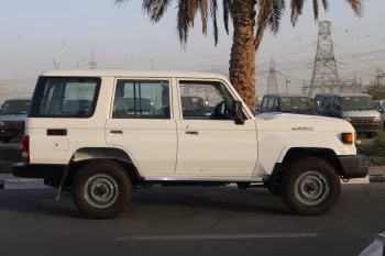 TOYOTA LAND CRUISER LC 76 2024 MODEL YEAR DIESEL LX WHITE COLOR